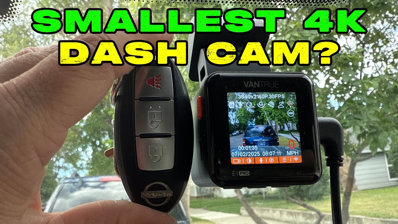Smallest 4K Dashcam? (Vantrue E1 Pro)