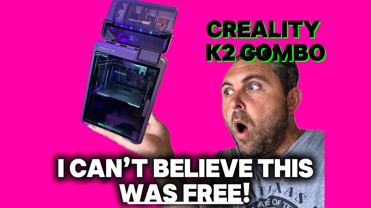 Creality K2 Combo - Full Unboxing and Assembly 
