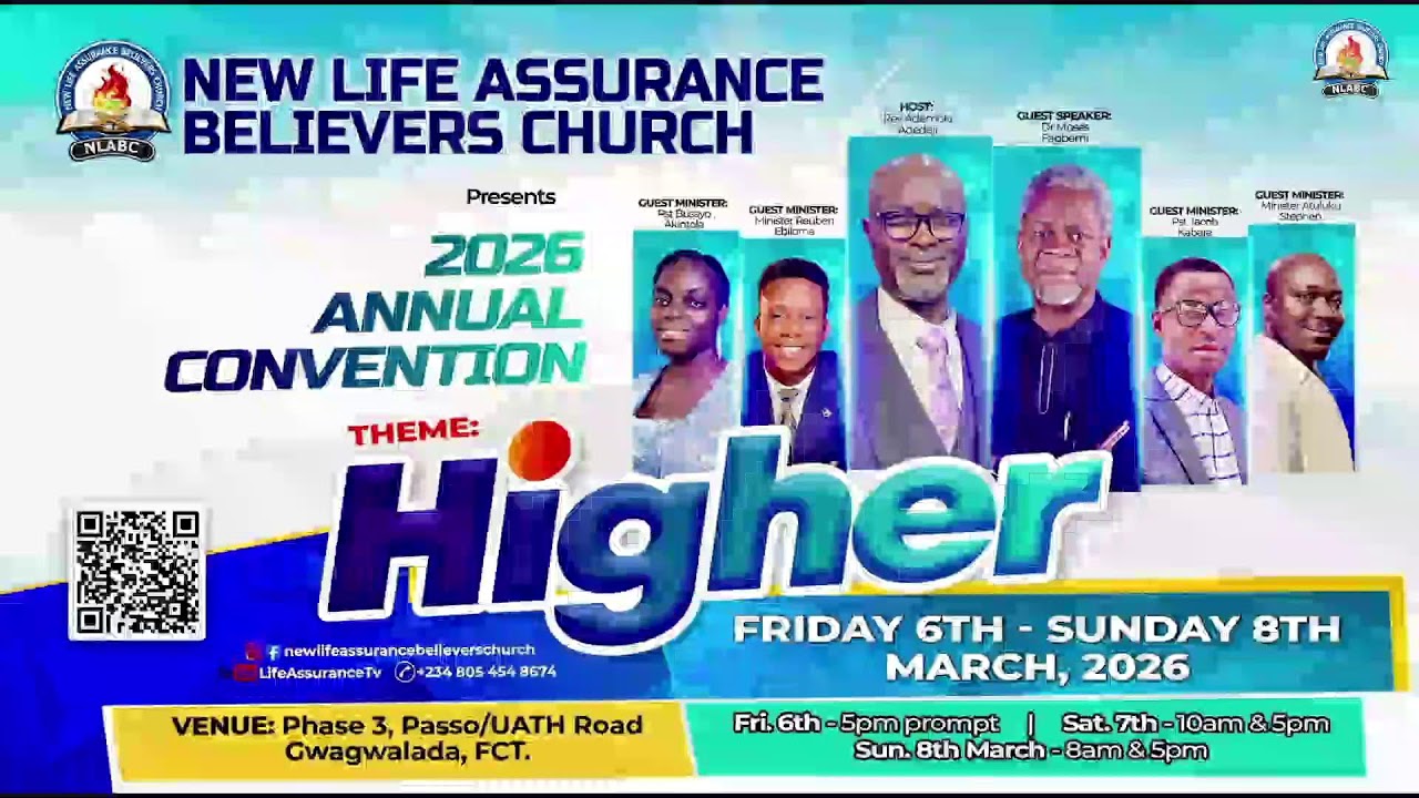 NLABC || SUNDAY SERVICE || 1ST MARCH, 2026