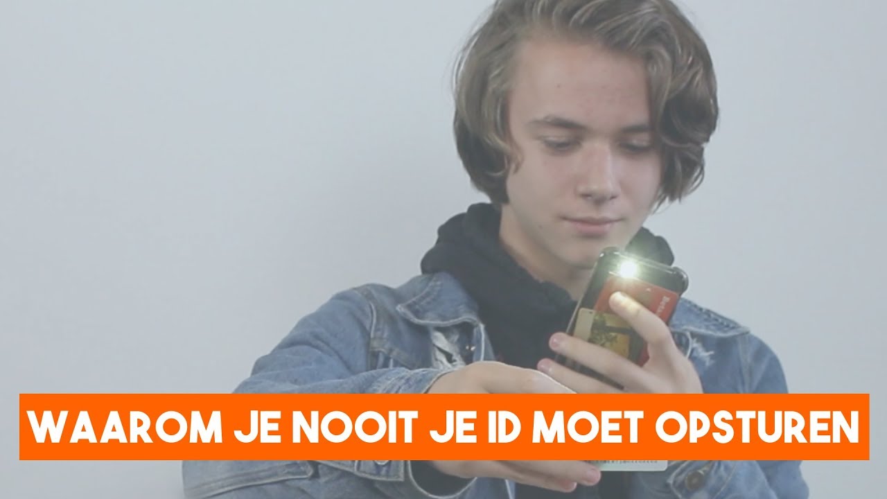 Geflasht! | Waarom je nooit je ID moet opsturen