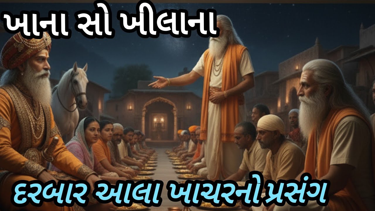 ખાના સો ખીલાના|દરબાર આલા ખાચરના જીવનનો એક પ્રસંગ