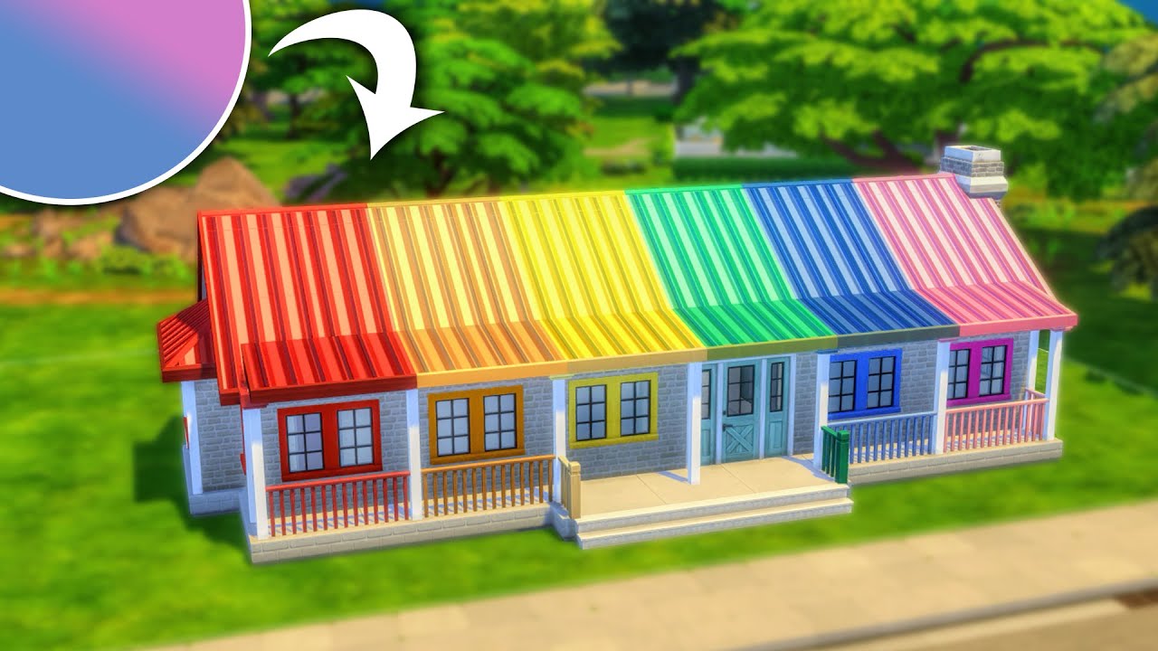 Construisons une maison Pride Month #3 | Les Sims 4
