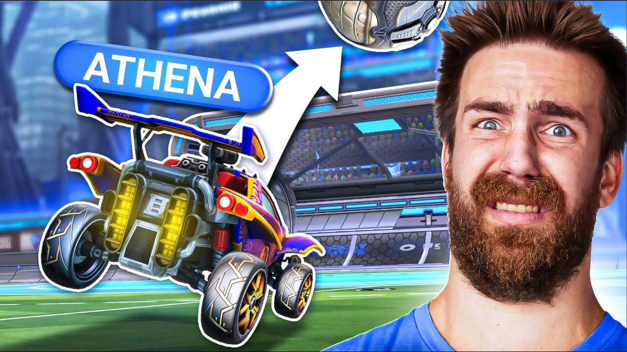 ATHENA IS ACTUALLY A BOT IN ROCKET LEAGUE...PLEASE HELP ME