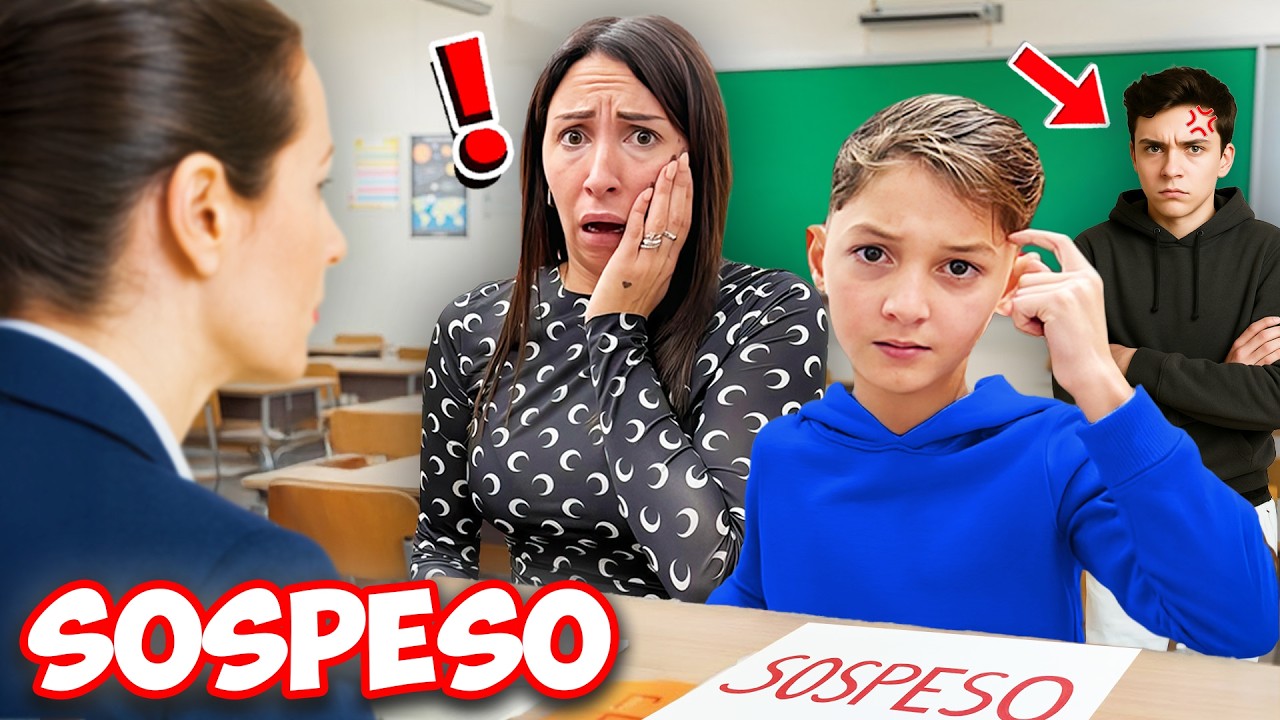 LA CRUSH DI FIGLIACHIARA HA FATTO SOSPENDERE DA SCUOLA FIGLIODIEGO PER LA RISSA..