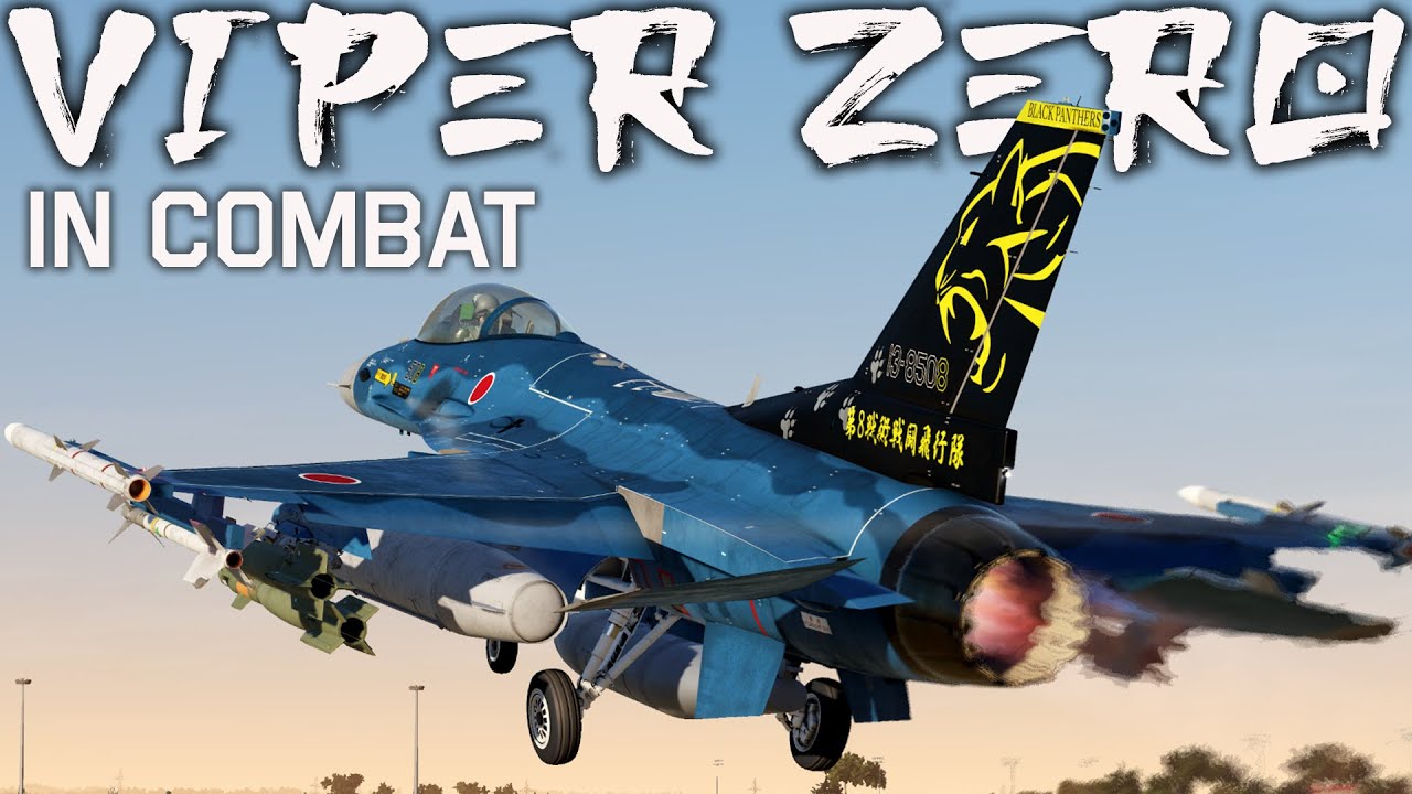 Japan Goes to War in Syria! DCS World F-2A Viper Zero Strike!