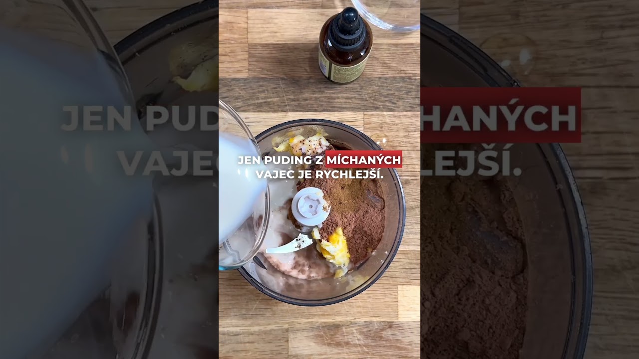 Čokol&aacute;dov&yacute; pudink z vajec?! 🍫🥚