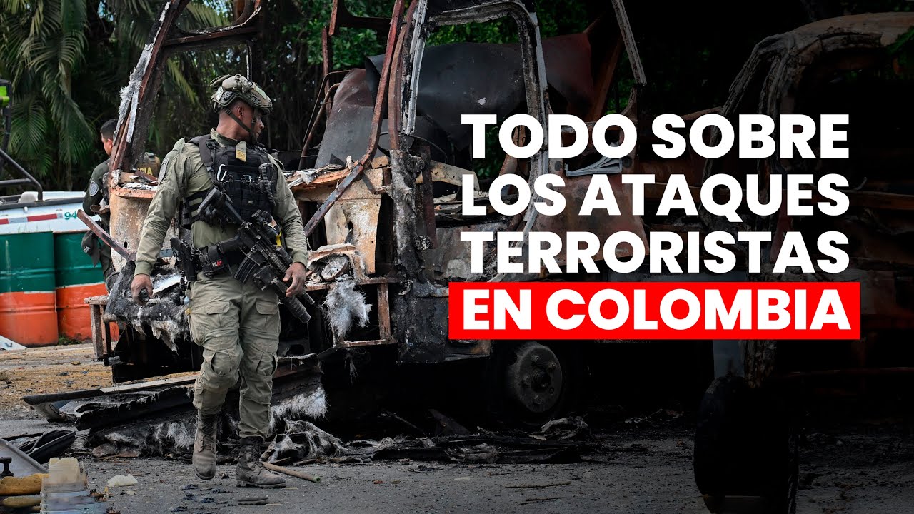🚨🇨🇴Colombia: ATENTADOS TERRORISTA*S en CALI y CAUCA dejan al menos 8 MUERT*S | #LR