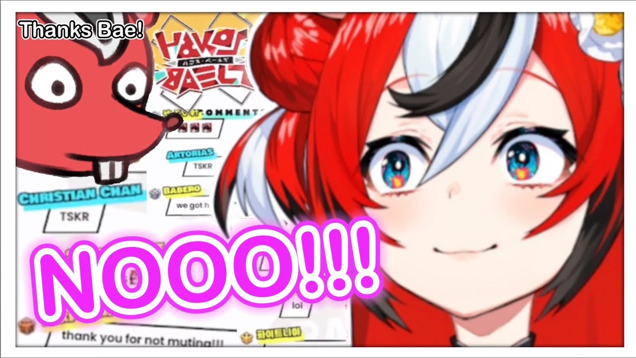 𝗕𝗮𝗲 𝗳𝗼𝗿𝗴𝗼𝘁 𝘁𝗼 𝗺𝘂𝘁𝗲 𝗵𝗲𝗿 𝗺𝗶𝗰... *𝗕𝗹𝗼𝘄𝗶𝗻𝗴 𝗡𝗼𝘀𝗲 𝗡𝗼𝗶𝘀𝗲𝘀*【Hakos Baelz】