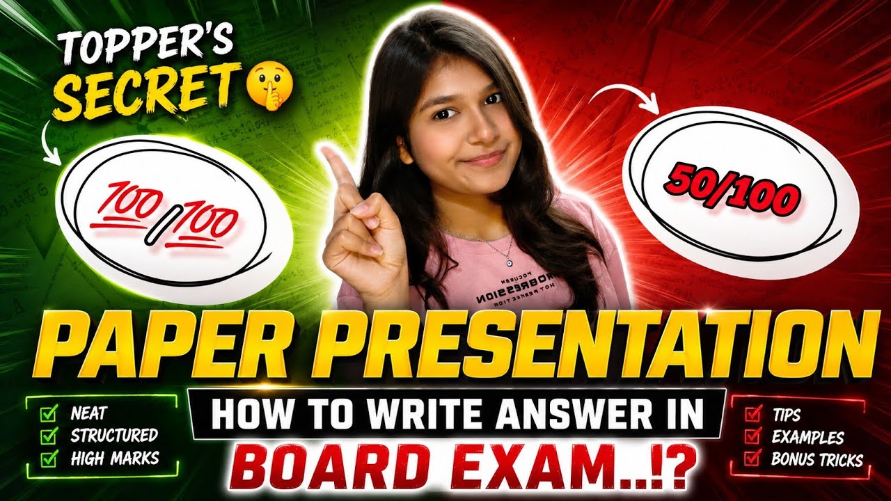 “5 Simple Tips to Score Better in class 10th 🤫