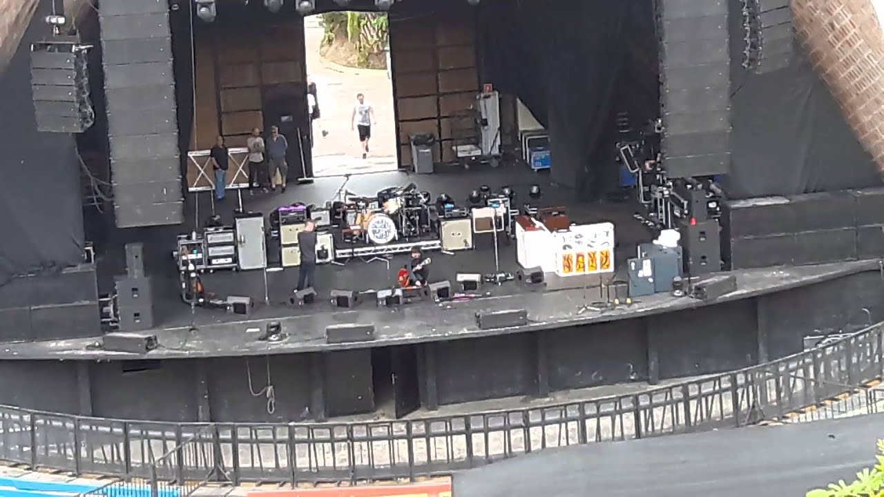 Noel Gallagher Soundcheck Montevideo 2016