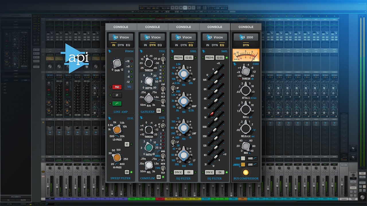 Sound Examples &ndash;&nbsp;API Vision Console Emulation for LUNA