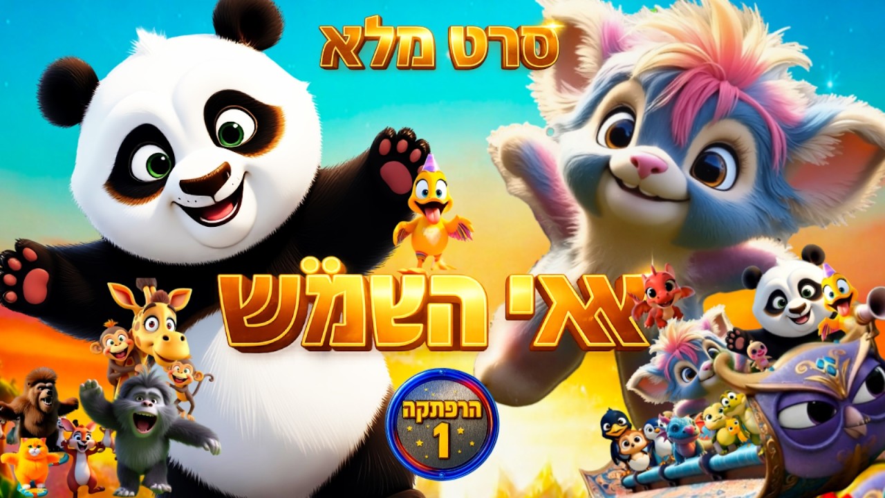 🇮🇱 KUBOKI WORLD 🎬 **האי של השמש – ההרפתקה הראשונה** סרט מלא