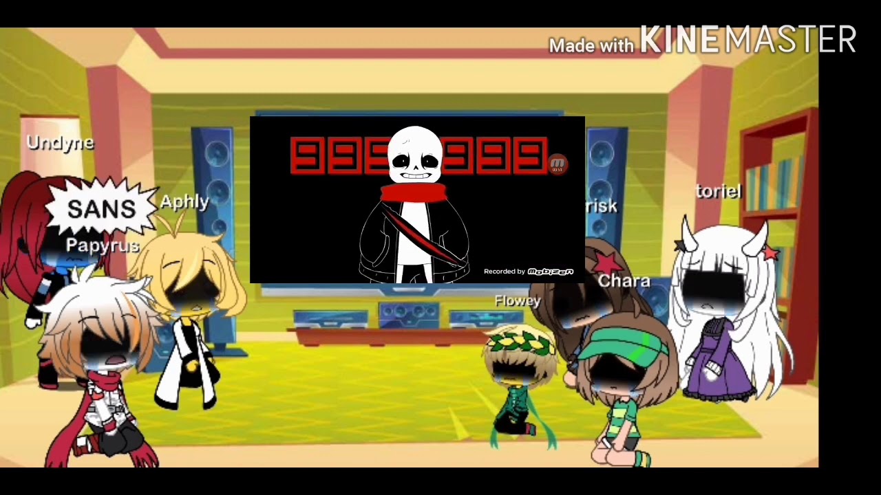 Undertale reacts to 