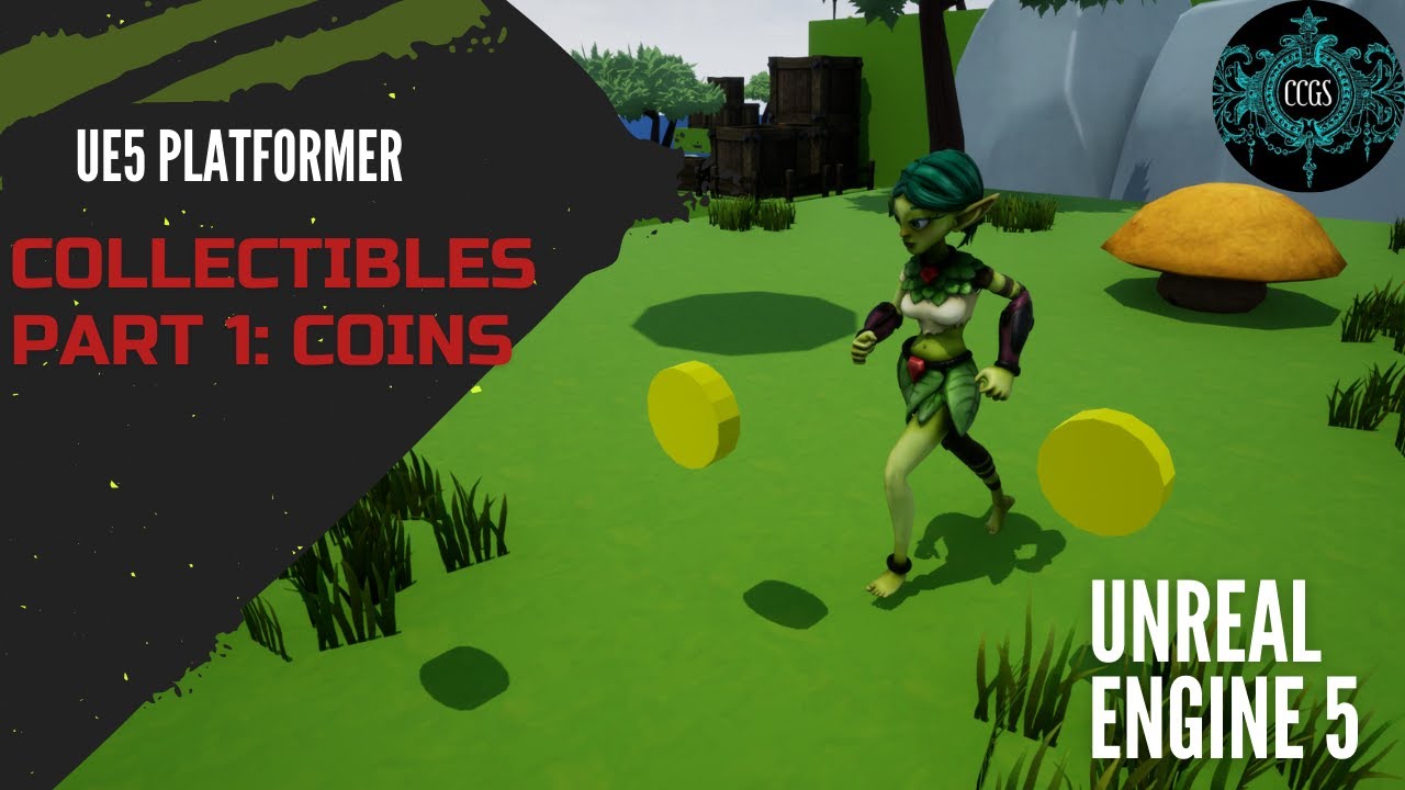 Unreal Engine 5 Tutorial series Platformer: Collectibles part 1 #ue5 #unrealengine