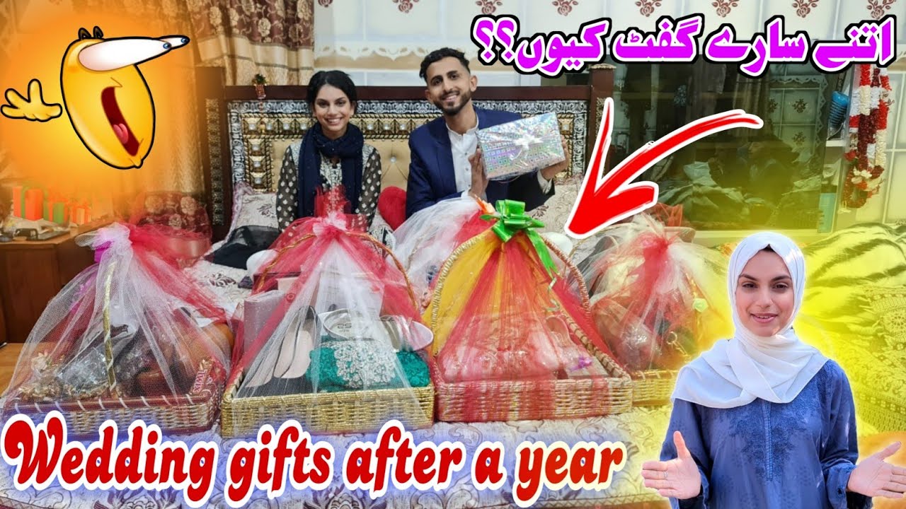 Our Wedding Gifts 🎁  after One Year | اتنے سارے گفٹ کیوں؟؟ | Kv Family |