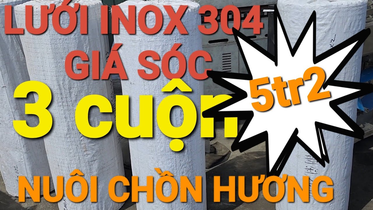 Giá Lưới Thép Hàng Lưới Chăn Nuôi Nuôi ( Có Giá Tốt Cuối Video ) Nhã Trân Channel