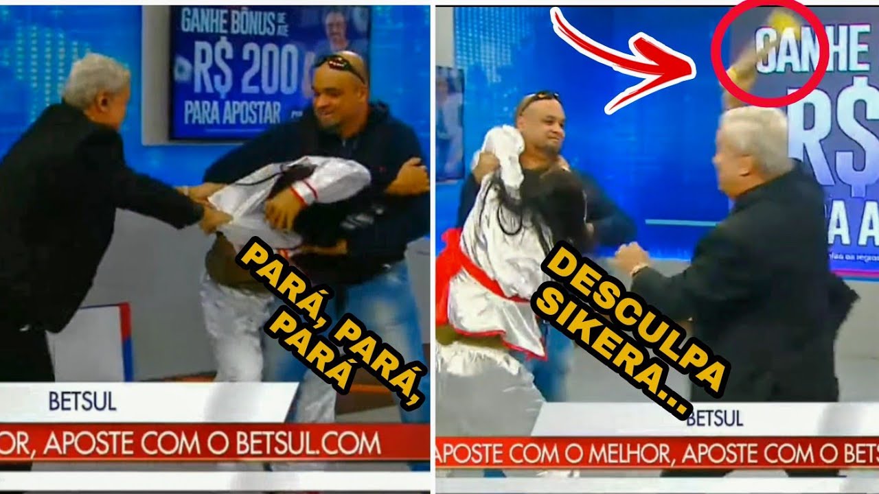 Samurai Jogou Bombinha No Sikera Junior &eacute; Se Deu Mal ! - Tv a Cr&iacute;tica Sikera Junior
