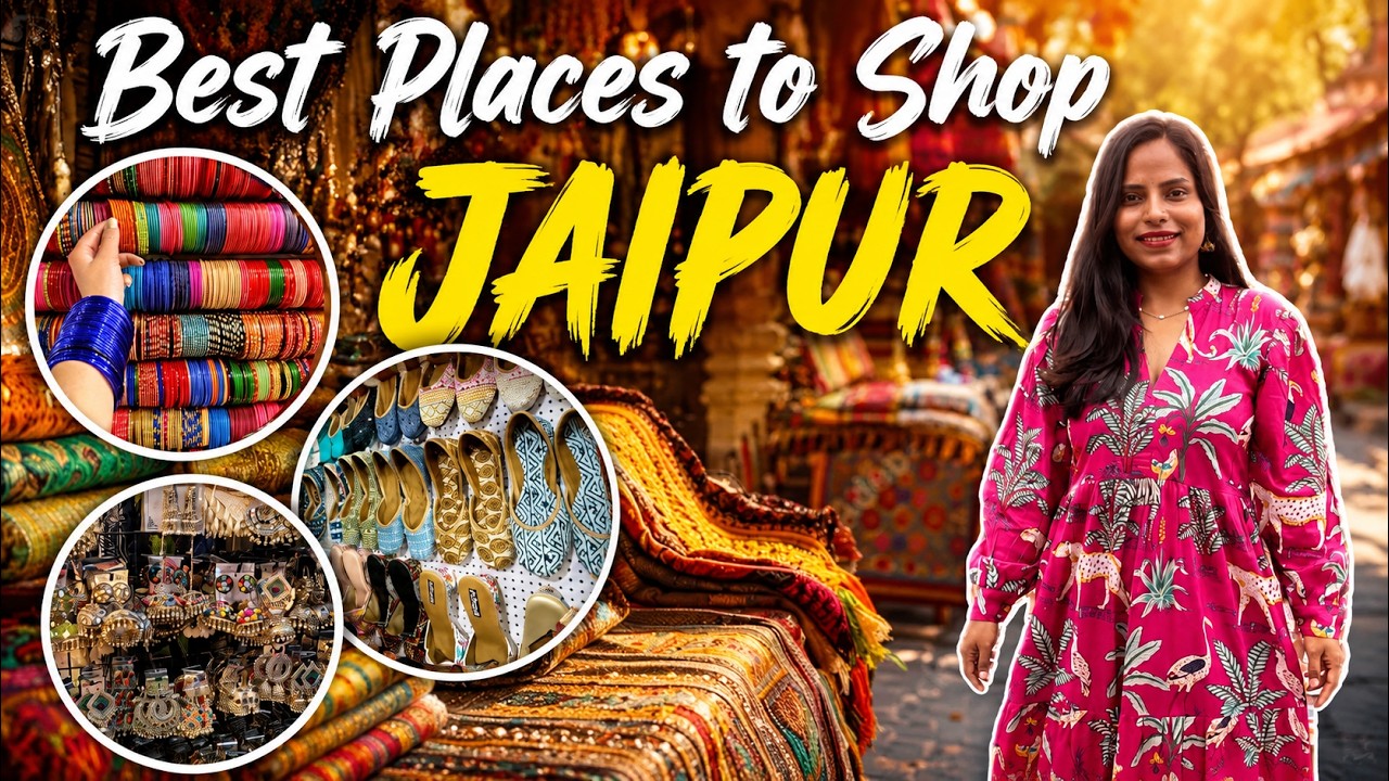 Jaipur Shopping | Bapu bazaar | Johri bazaar | Customise Lac bangles - Maniharo ka rasta