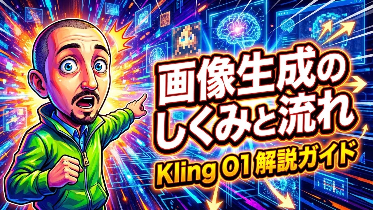 【KlingO1】解説ガイド｜画像生成のしくみと流れ