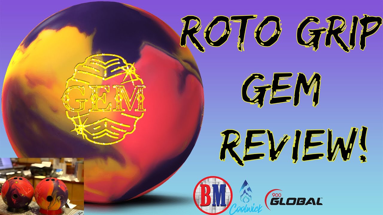 Roto Grip Gem Ball Review! Two Different Layouts! This Is A STRONG Bowling Ball!