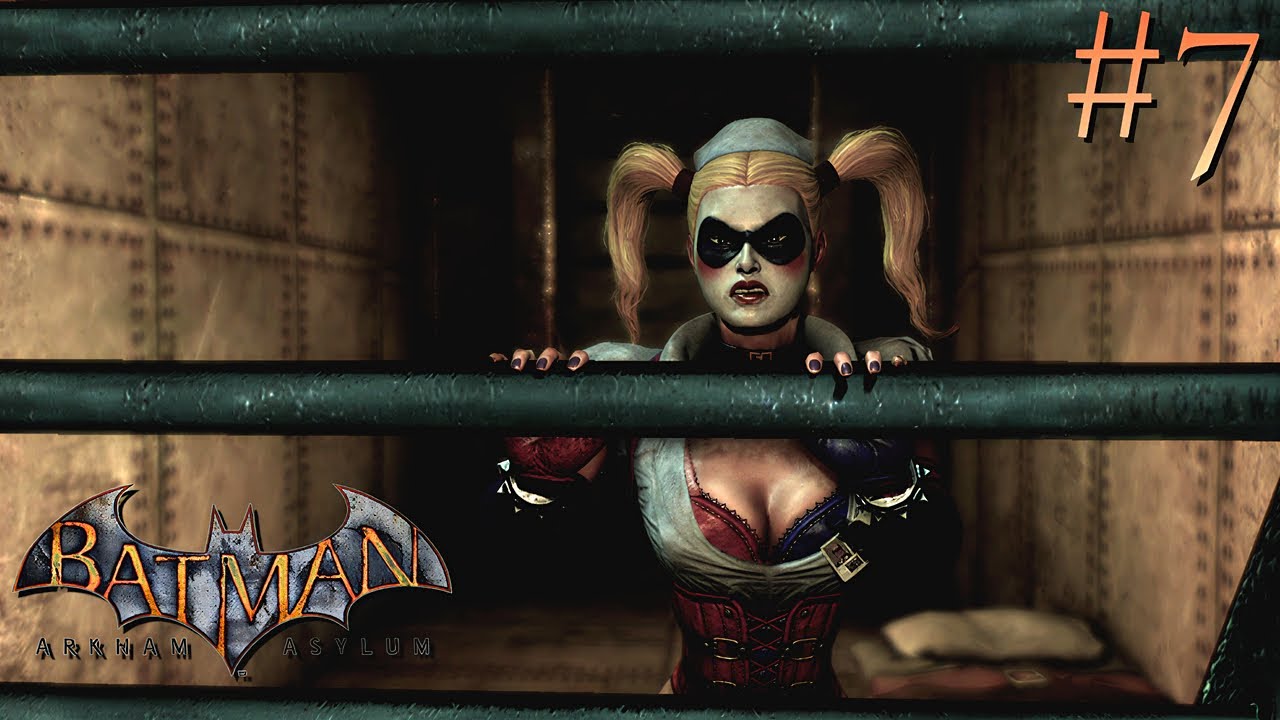 ХАРЛИ КВИНН ДОБЕГАЛАСЬ | BATMAN: ARKHAM ASYLUM