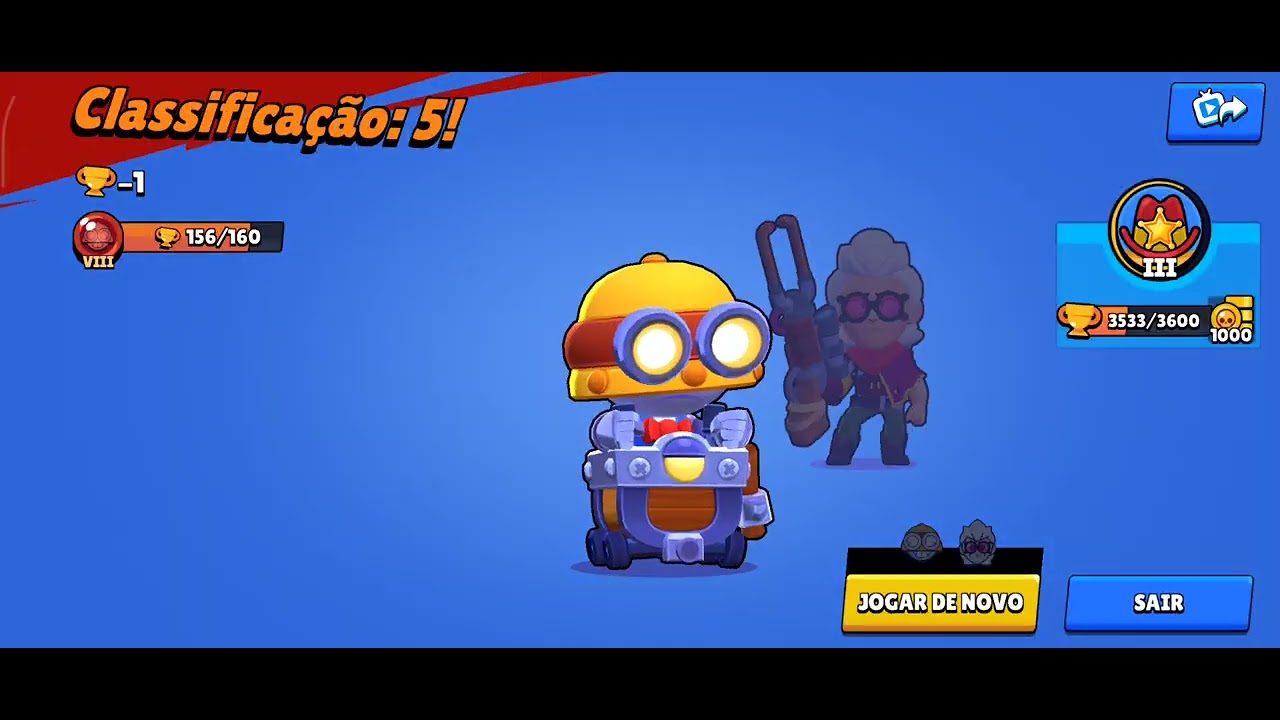 Jogando Brawl Stars 