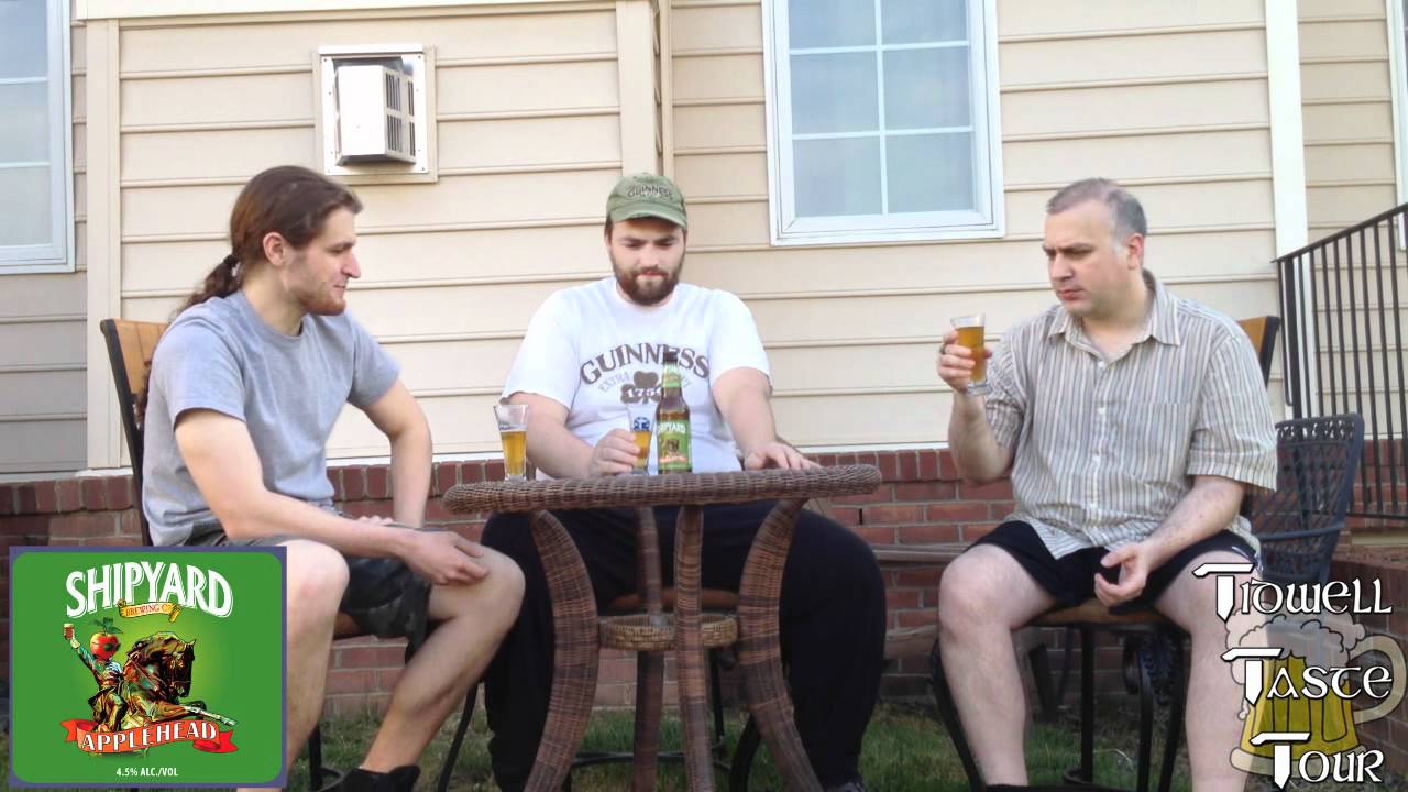Shipyard Applehead Apple Beer Review (Portland, Maine, USA)