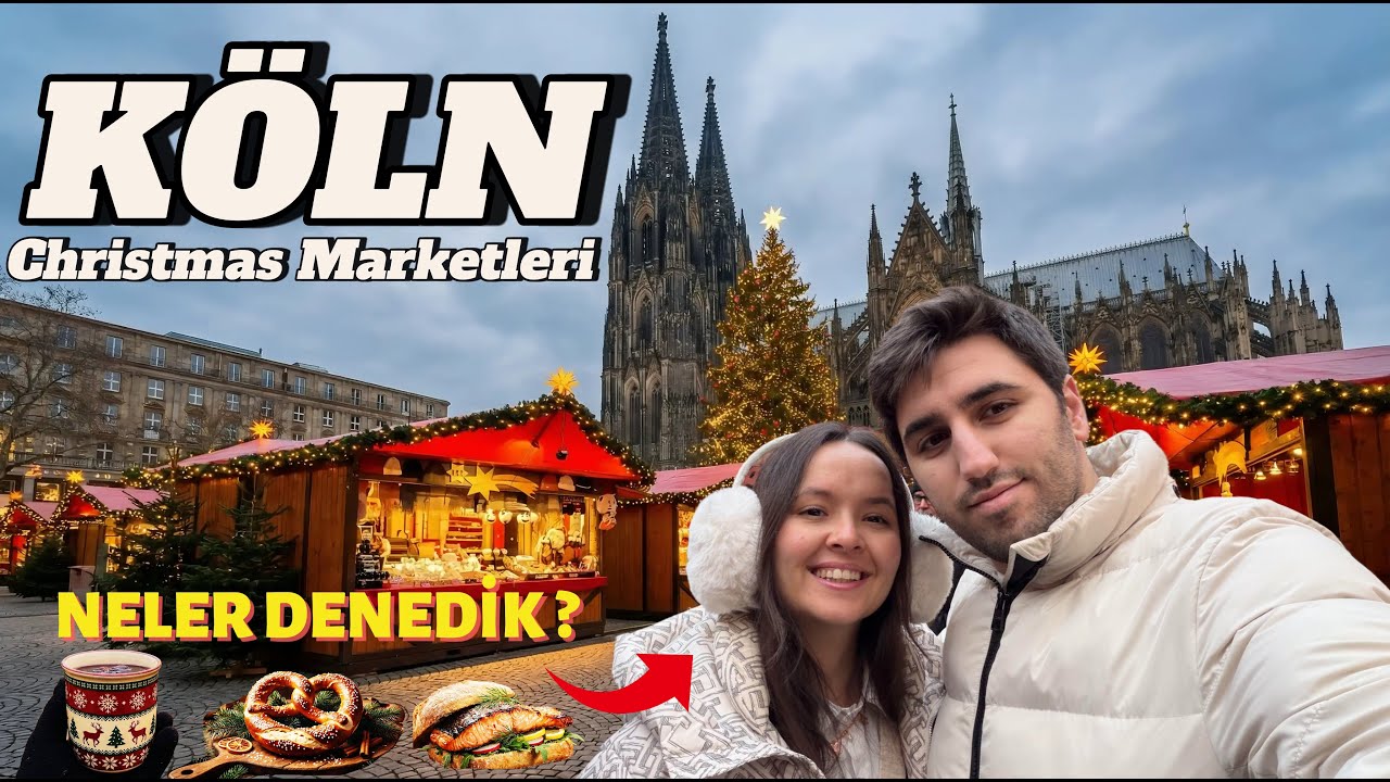 Almanya’nın En Meşhur Christmas Marketi: Köln🎄 | Adım Atamadık! Fiyatlar & Tat Testi