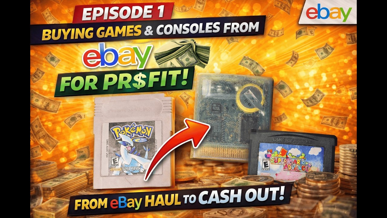 Episode 1. Flipping for profit on eBay!
