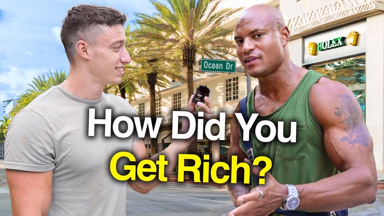 Asking Millionaires How They Got RICH! (Miami)