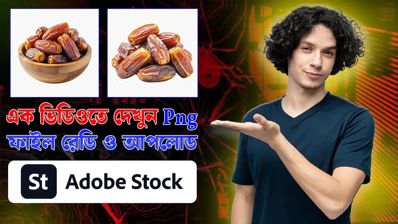 Adobe Stock PNG Approval Full Process  Bangla Tutorial
