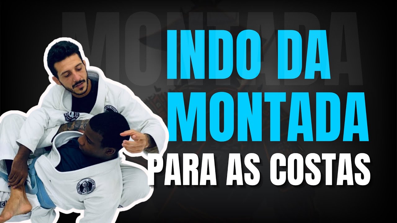 Transição da montada para as costas do oponente.