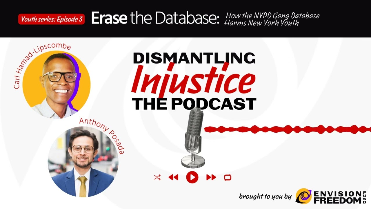 Dismantling Injustice: Erase the Database