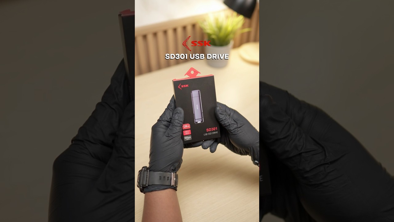 Unboxing SSK SD-301 USB SSD Drive 🔥#ssk #ssd #usbdrive #ssksd301