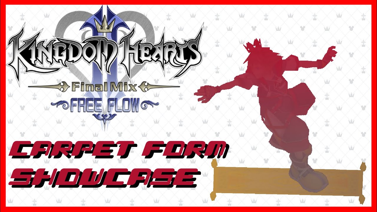 Kingdom Hearts II: FFVII Mod - Summation of Changes (Carpet Form Sora)