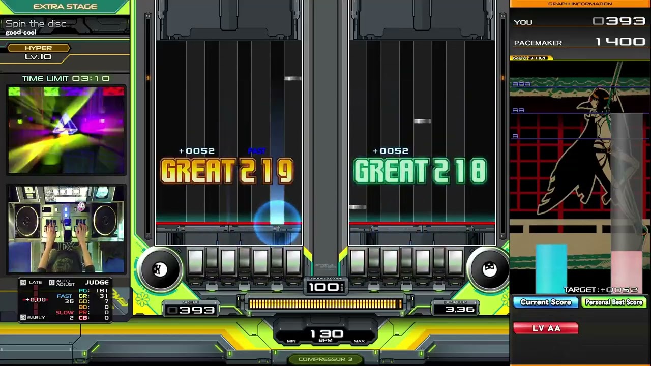 【beatmaniaIIDX】Spin the disc / good-cool / DPH