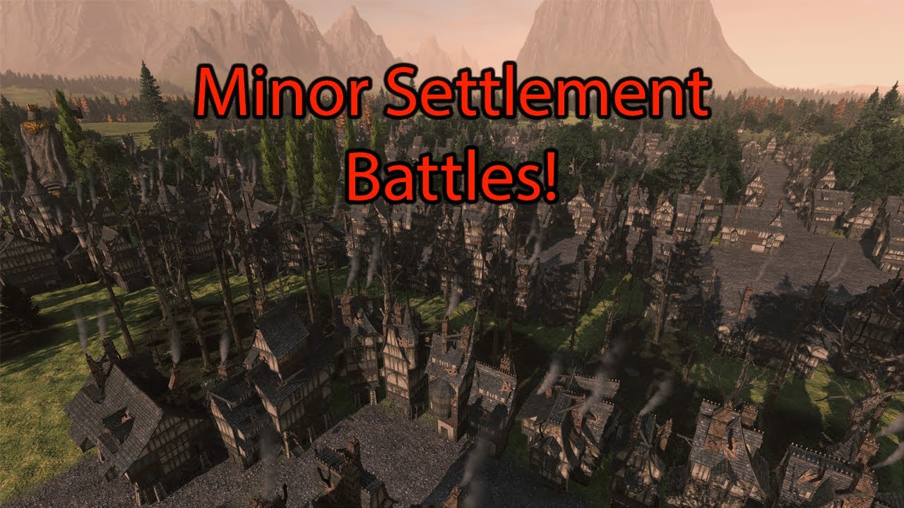 Warhammer 2 Overhaul: Minor Settlement Battles