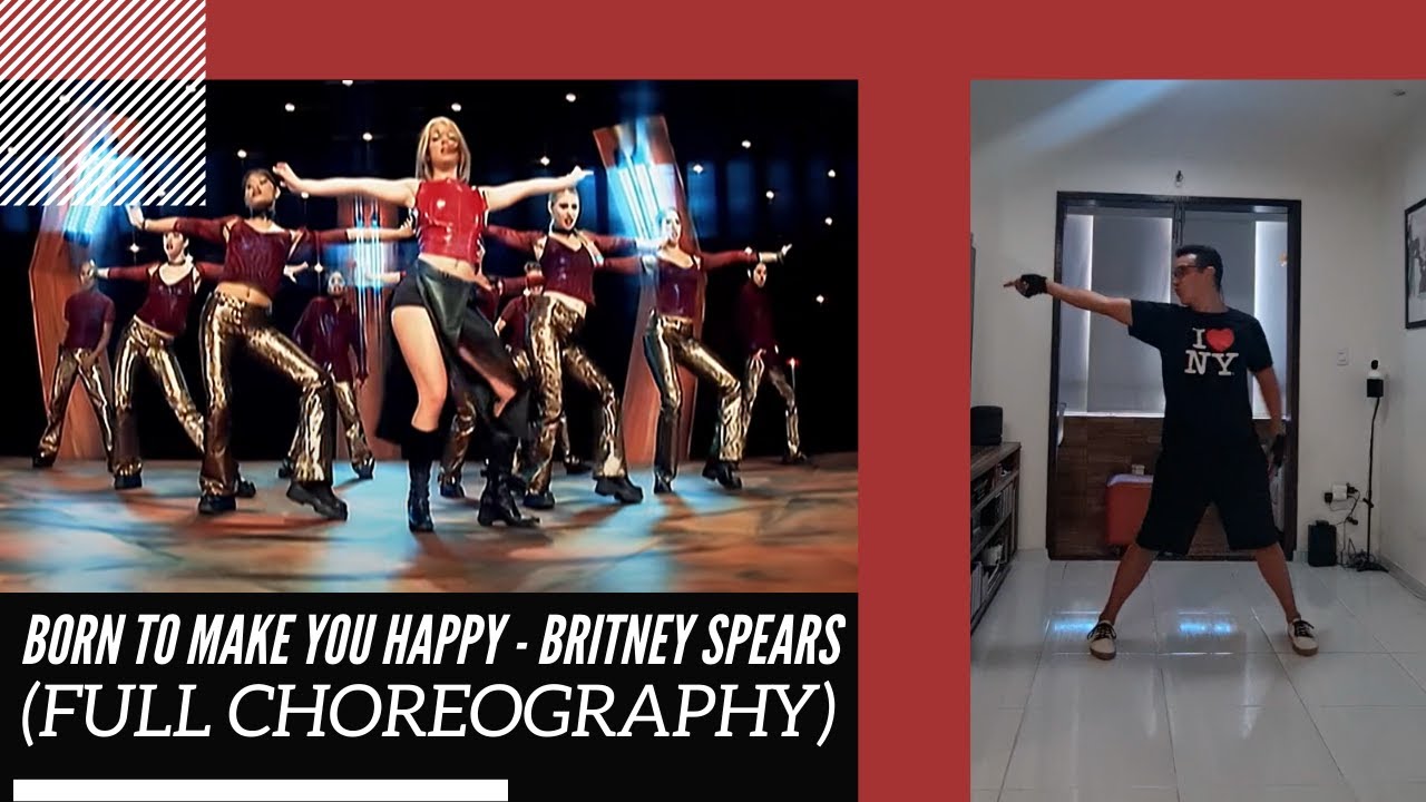 Born To Make You Happy - Britney Spears (Full choreography)