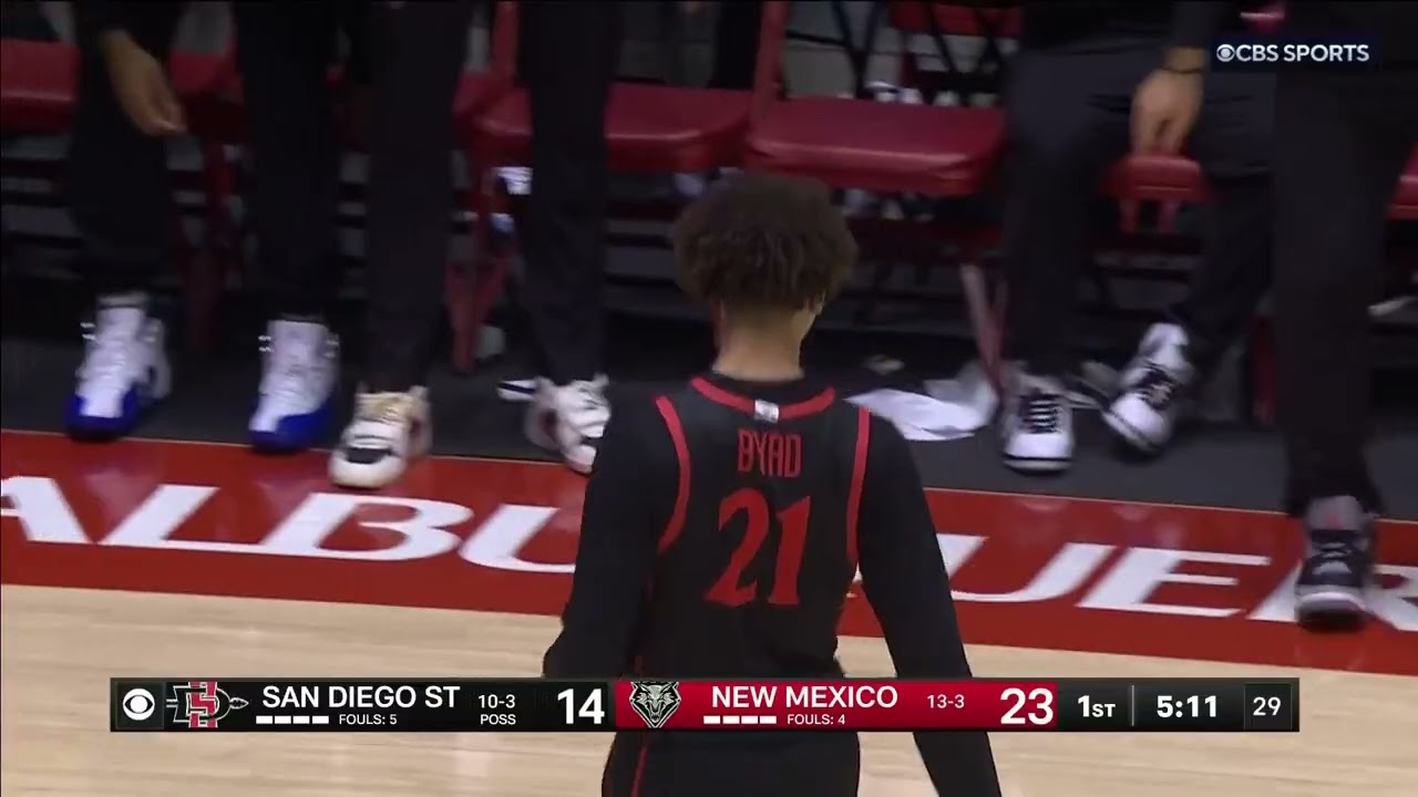 Filip Borovicanin 2024-2025 Season Makes - New Mexico - NCAA