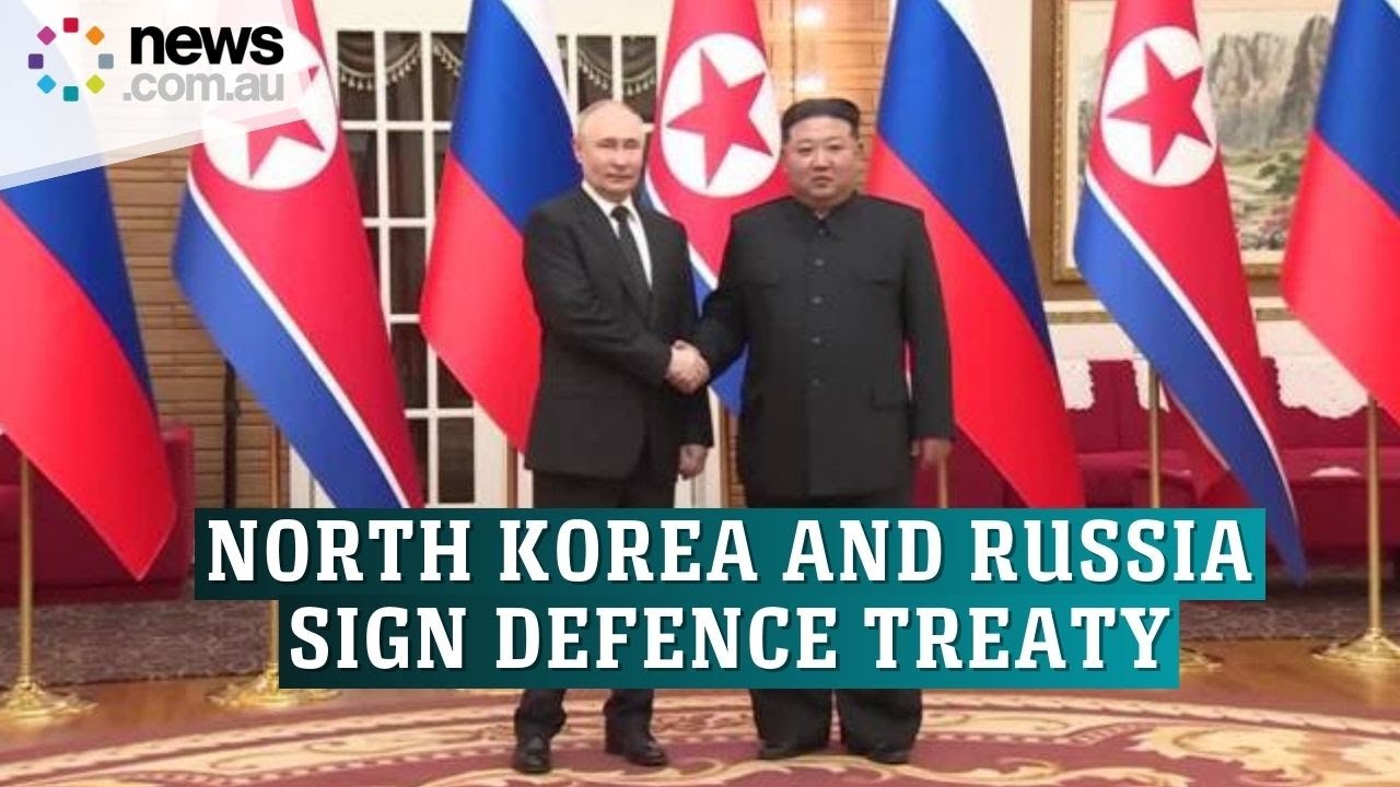 Russia's Putin and North Korea's Kim sign defence pact