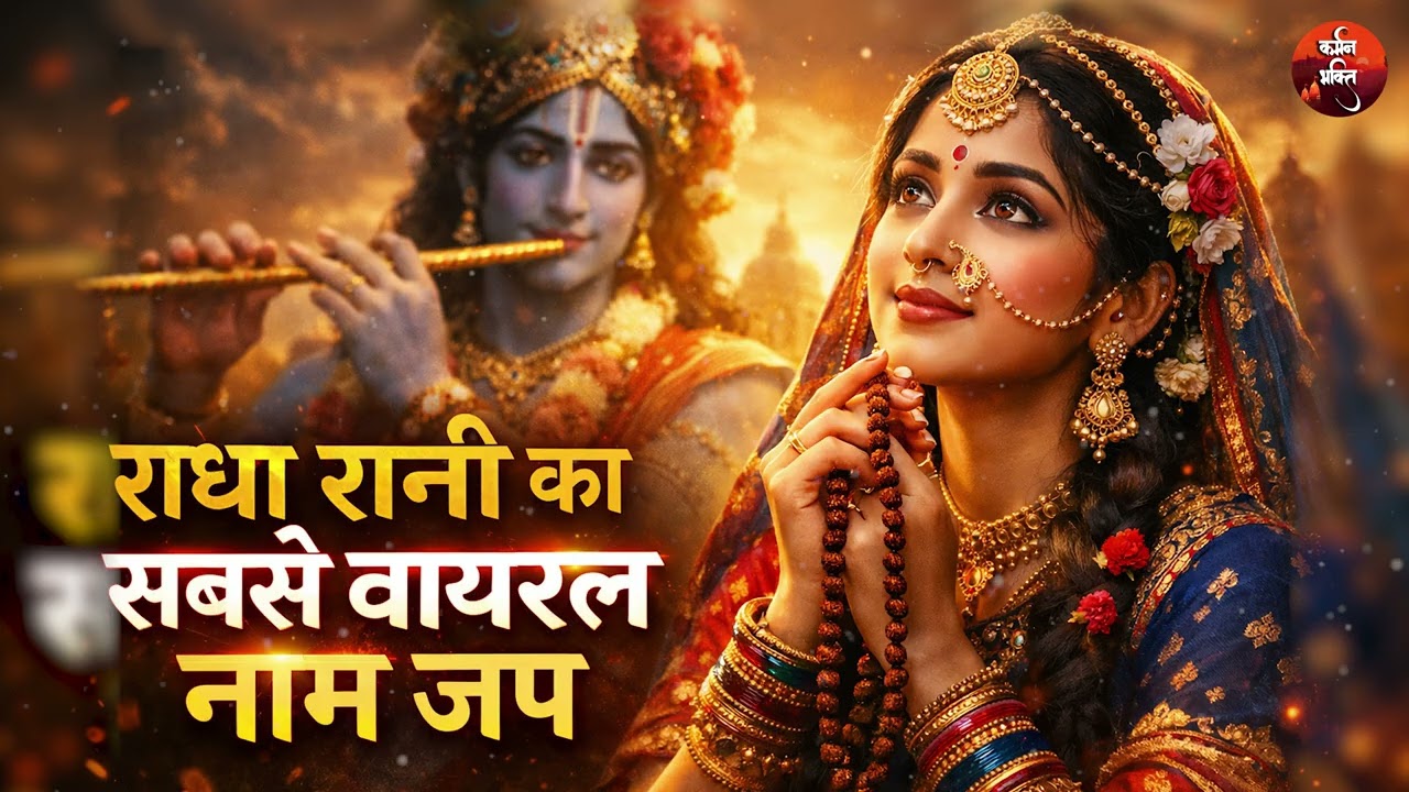 🌼राधा रानी के मधुर नाम जप 🌸 | Radha Bhajan | Shri Radha Naam Jap | राधा नाम जप
