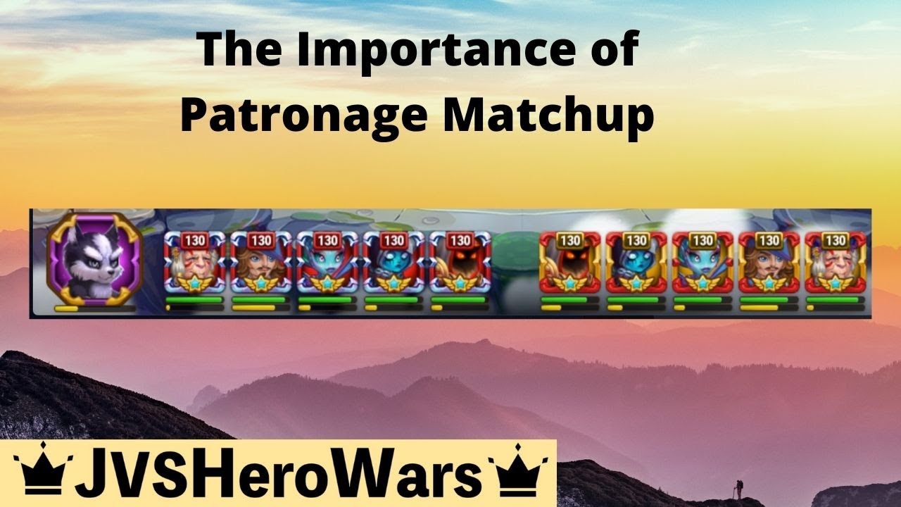 Hero Wars Battle Matchup (Focus on Pet Patronage)!