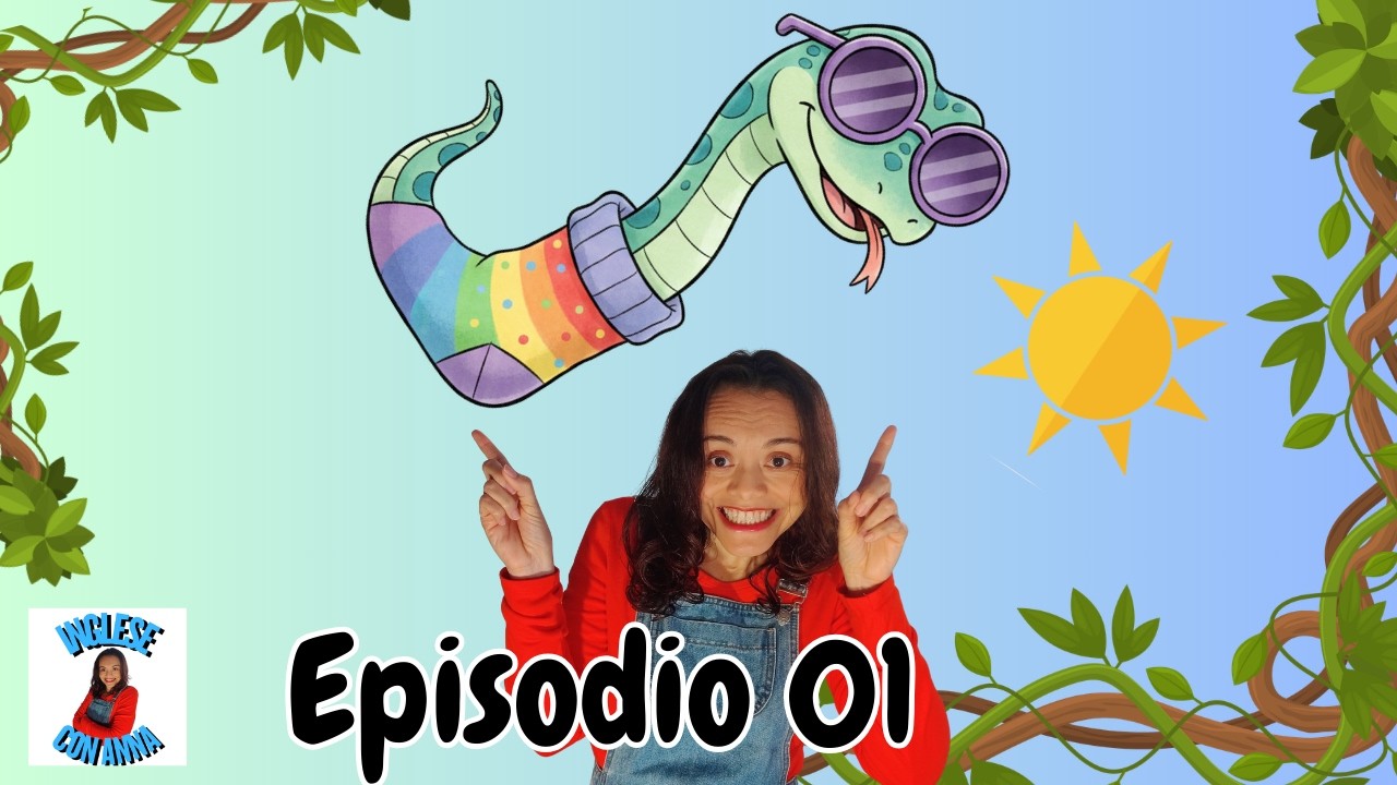 La Giungla dei Suoni🌴 | Episodio 01 | Il fischio del serpente 🐍 | Fonetica dell'inglese per bambini😍