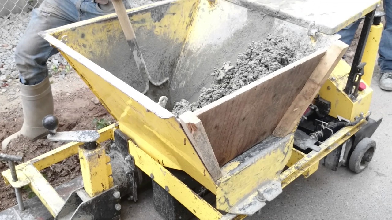 Curb Machine