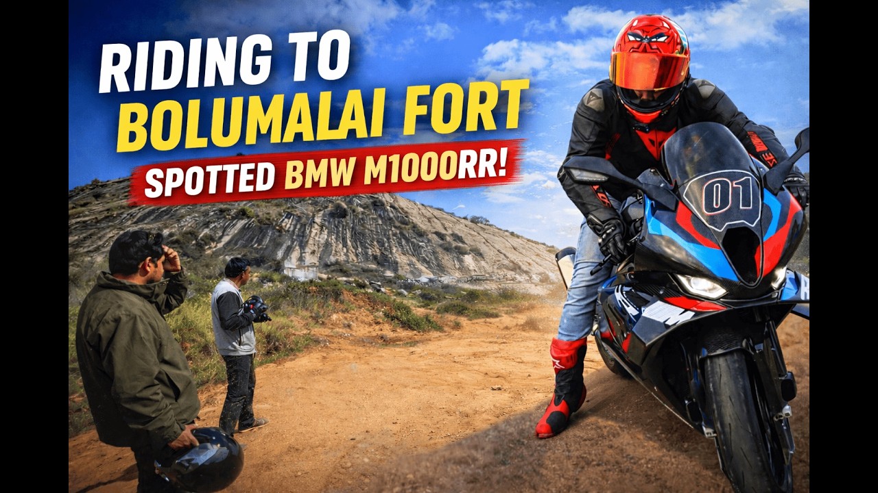 Bolumalai Fort Ride Vlog | BMW M1000RR Encounter 🏍️🔥
