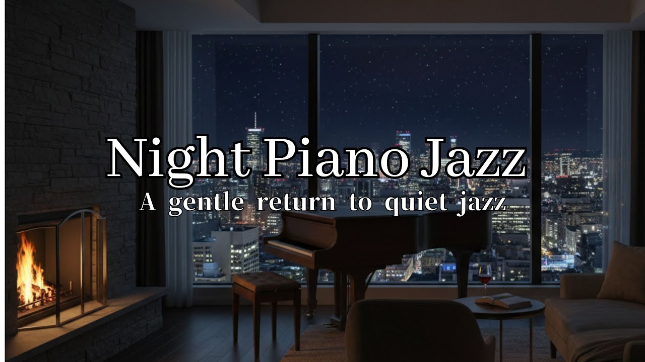 Night Piano Jazz — Peaceful Piano for Relaxation & Sleep