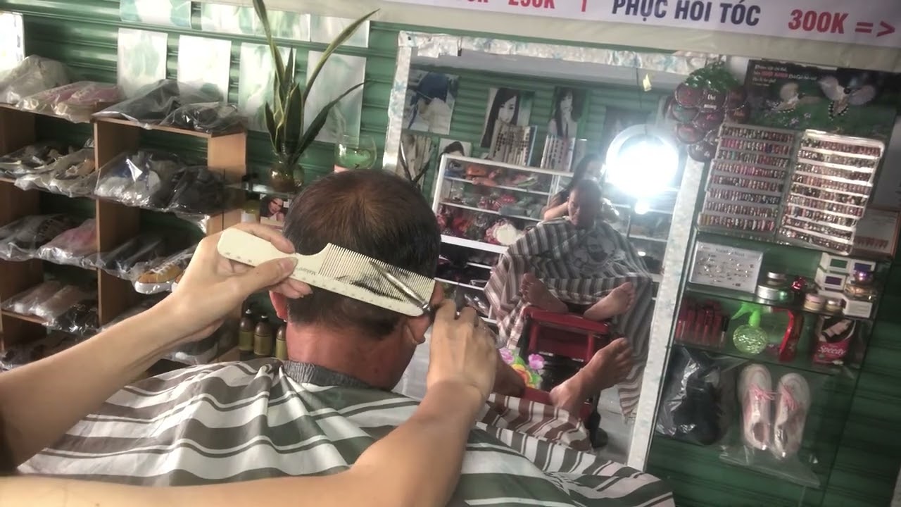 Tạo mẫu tóc bằng kéo ✂️ và tông đơ 