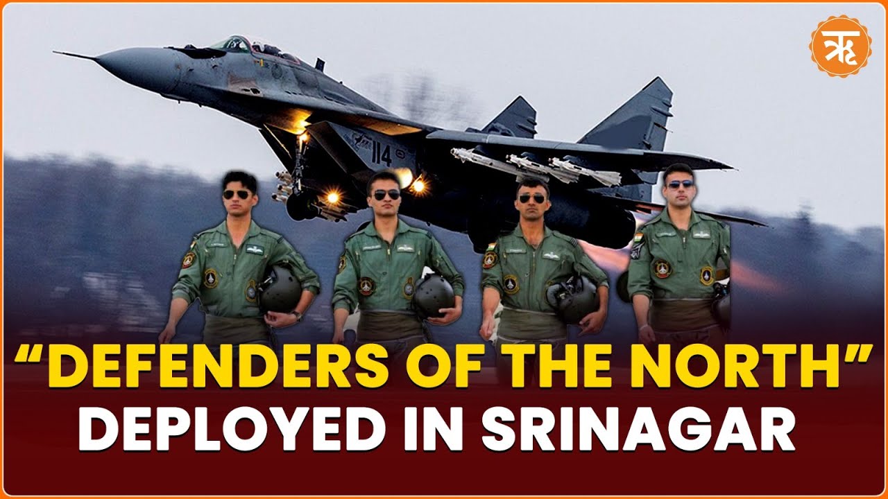 India Deploys Upgraded Squadron of #MiG29 Fighter Jets in Srinagar | Ritam News
