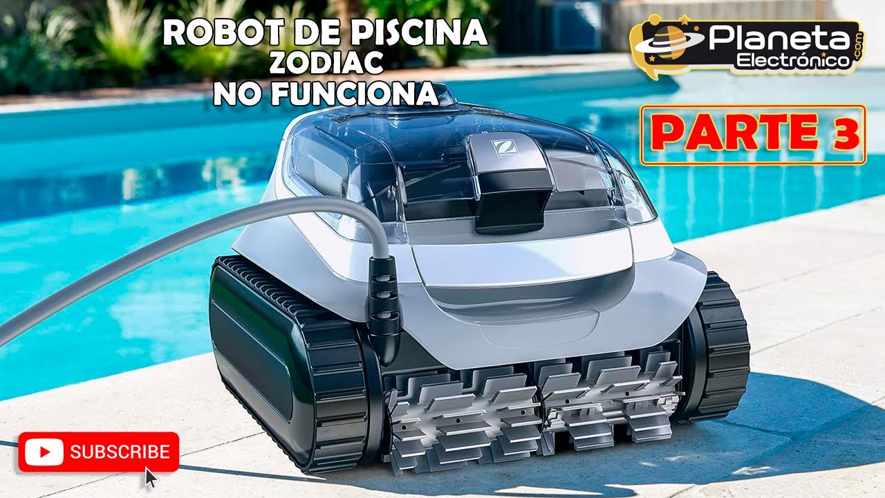 ROBOT limpia piscina de la marca ZODIAC no funciona (PARTE 3)