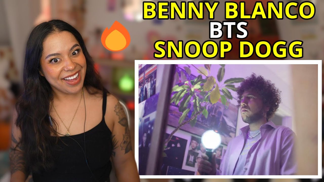 BIG SUMMER VIBES benny blanco, BTS & Snoop Dogg - Bad Decisions MV + Lyric video REACTION!